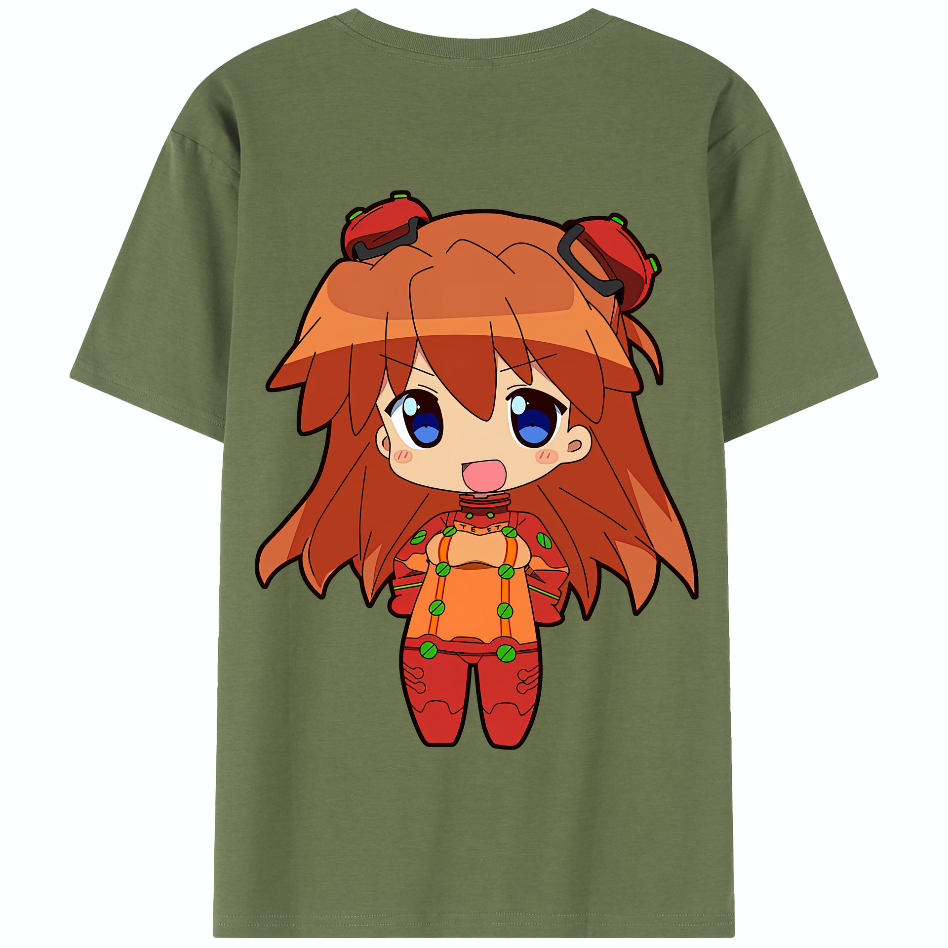 （画像用） EVA 新世紀エヴァンゲリオン 綿100％半袖Tシャツ（背面プリント）